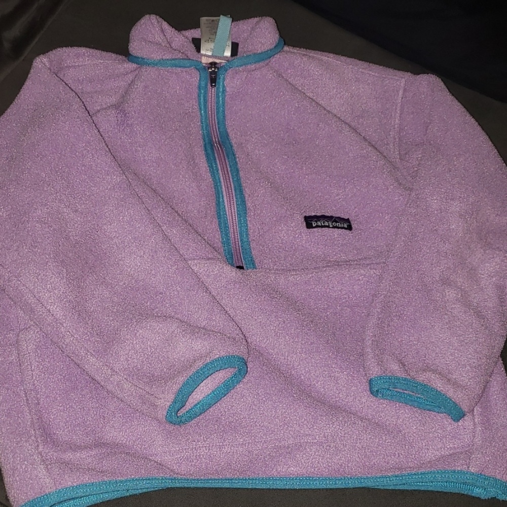 Girls Patagonia half zip